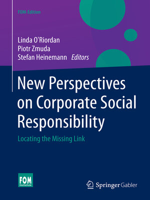 cover image of New Perspectives on Corporate Social Responsibility